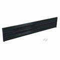 Vestil Bolt-On Style Guard Rail 7 Ft Black GR-F3R-BO-7-BK